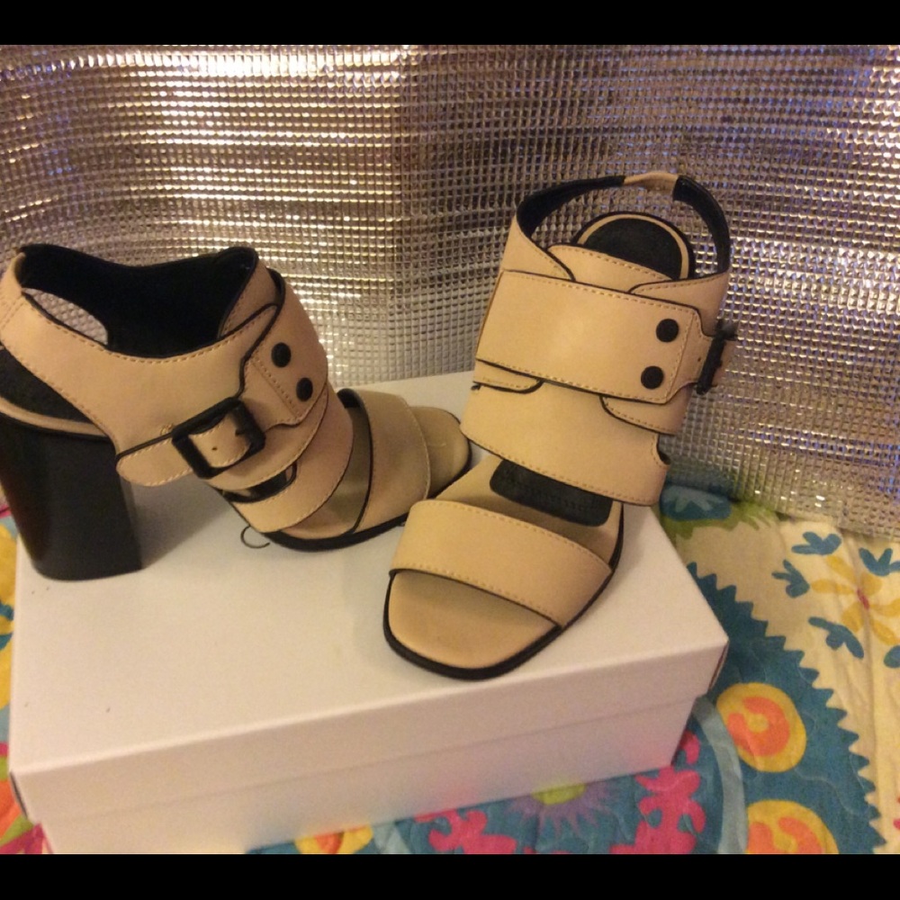 Calvin Klein chunky heel sandals